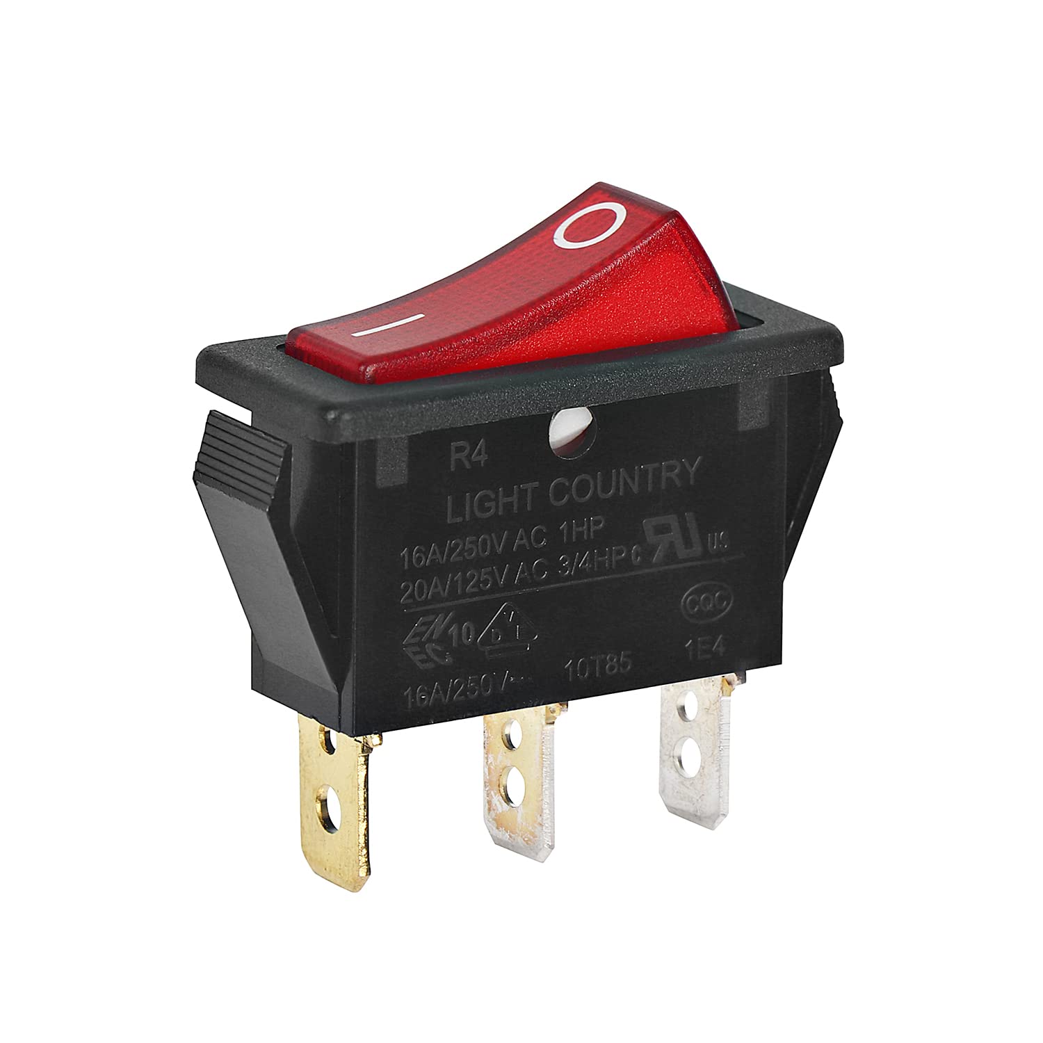 120 Volt Lighted Rocker Switch 5 Pcs 12V Switch, Hanibos LED
