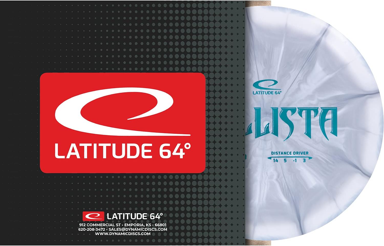 Latitude 64 Retro Burst Ballista Disc Golf Driver | Maximum Distance Driver for Beginner & Professional | Stable Premium Disc Golf Discs with Precision Control | Stamp Colors Will Vary