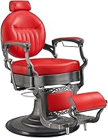 Vista 2 de Silla de peluquería resistente para hombre, silla hidráulica Vanquish