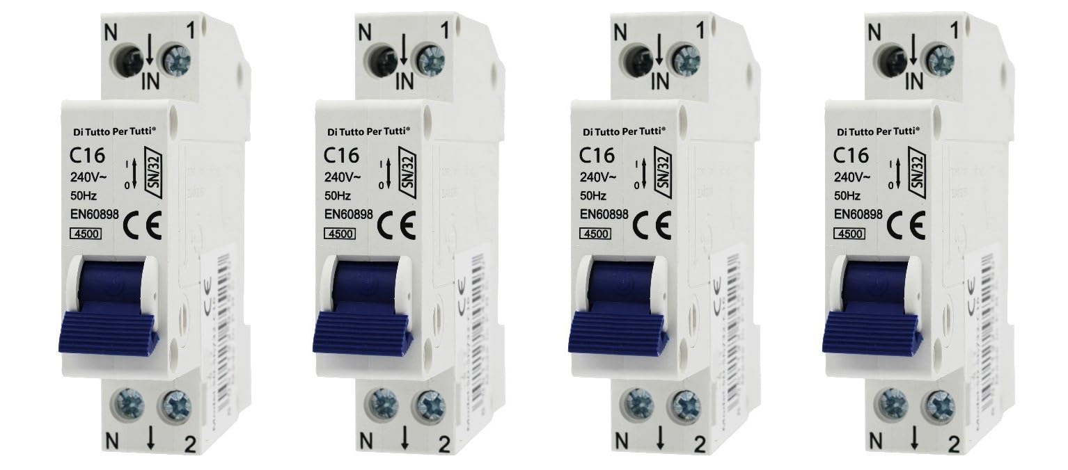 Quadro Elettrico Completo 8 Moduli con Salvavita e Magnetotermici – Centralina da Incasso IP40 per Casa e Appartamento