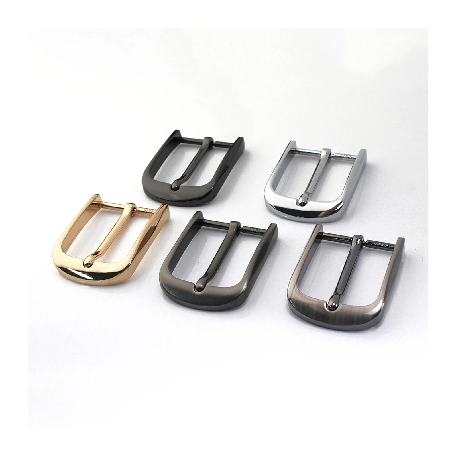 Generico 1 pezzo da 40 mm con fibbia for cintura in metallo, cinturino casual uomo, accessori fai te
