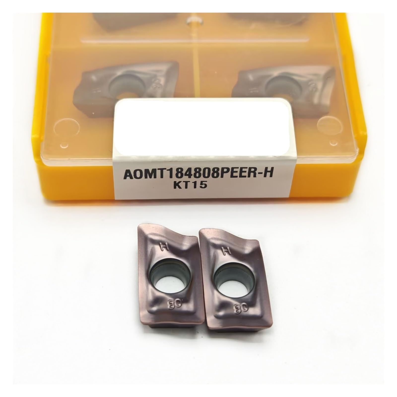 10 szt. płytek węglikowych AOMT184808PEER H KT15 do toczenia