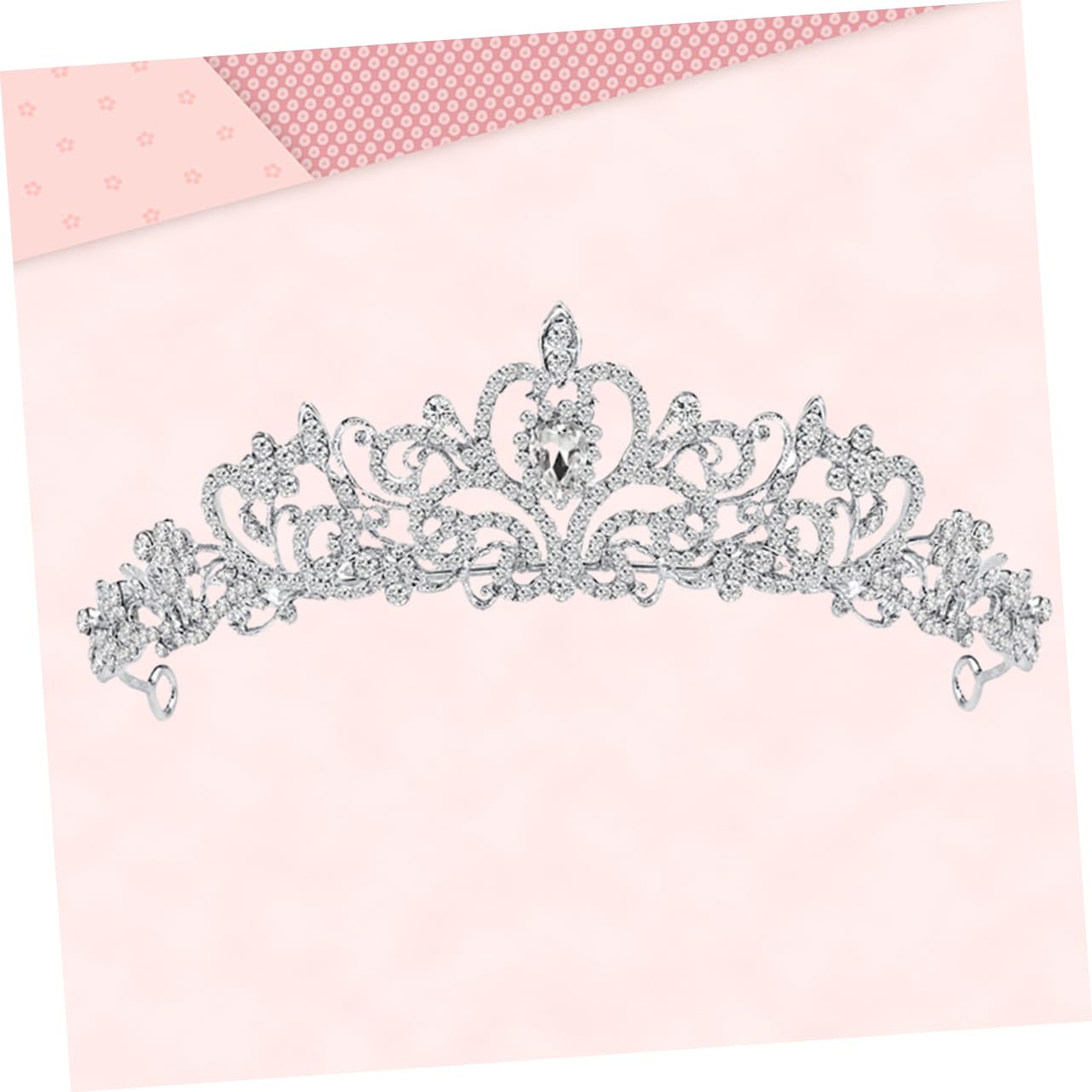 WOONEKY Cerchietto Vintage Con Strass 3 Pezzi Per Matrimonio Festa Sposa Donna
