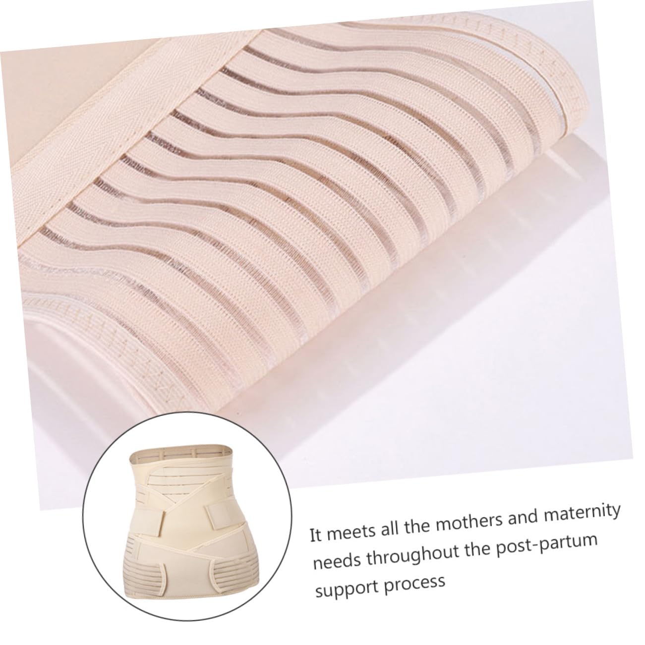 3pcs Waist Trainer for Postpartum Support Recovery Belly Band and Waist Trainer Maternity Comfortable