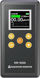 Detector de radiación nuclear, detector de radiación beta gamma de rayos X con monitoreo de dosis en tiempo real y alarma de sonido ajustable para aplicaciones de seguridad nuclear