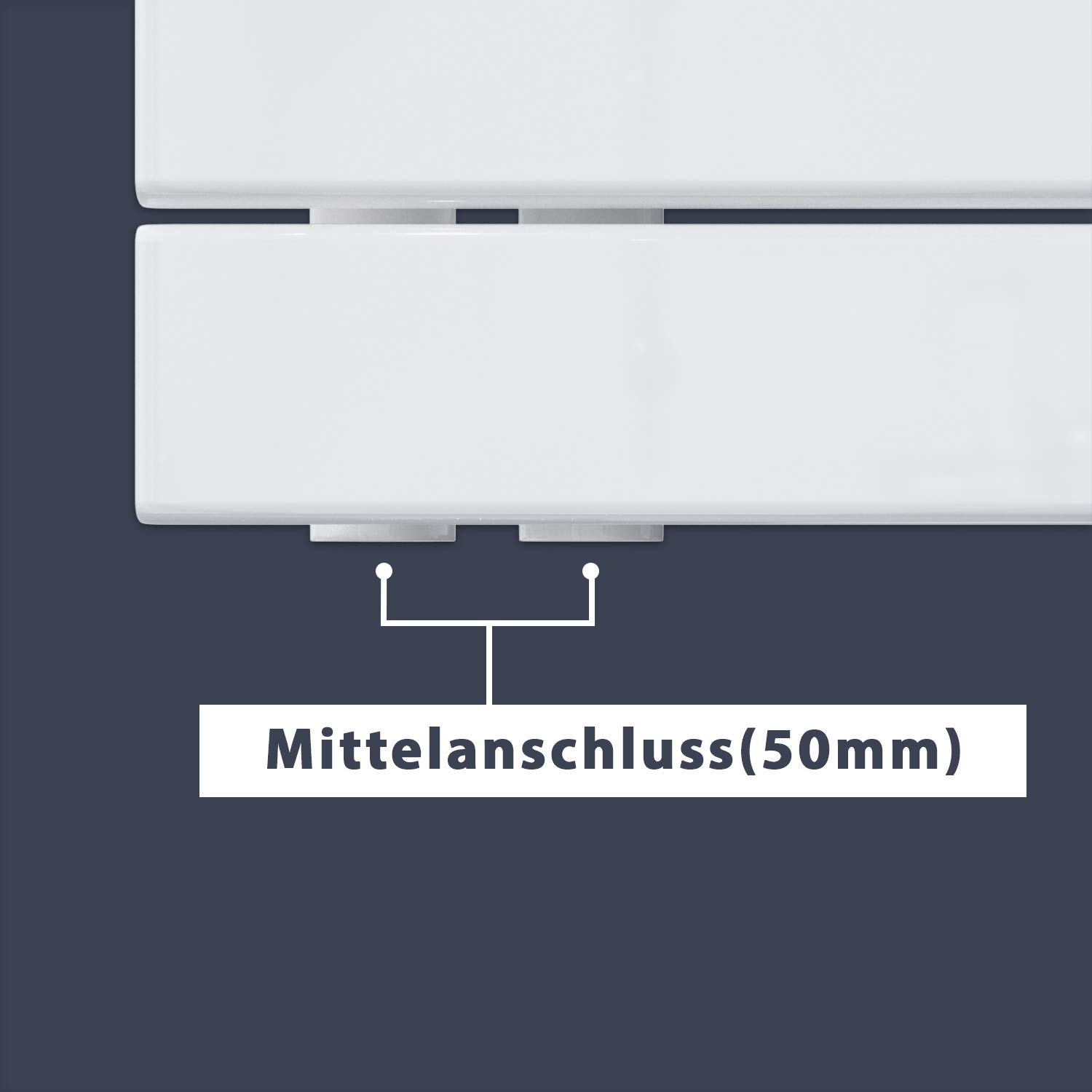 SONNI Badheizkörper 1590x600 mm Weiß, Handtuchheizkörper für Bad Heizkörper Flach mit Seitenanschluss Handtuchwärmer Handtuchhalter | Weiß Heizkörper Flach mit Seitenanschluss Handtuchwärmer Handtuchhalter