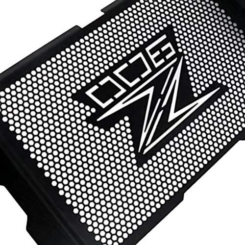 Movkzacv Kühlergrill, Motorrad, Zubehör für Kawasaki Z900 17 – 19, Abdeckung für Motorrad-Kühlergrill, Schwarz – 1 Stück