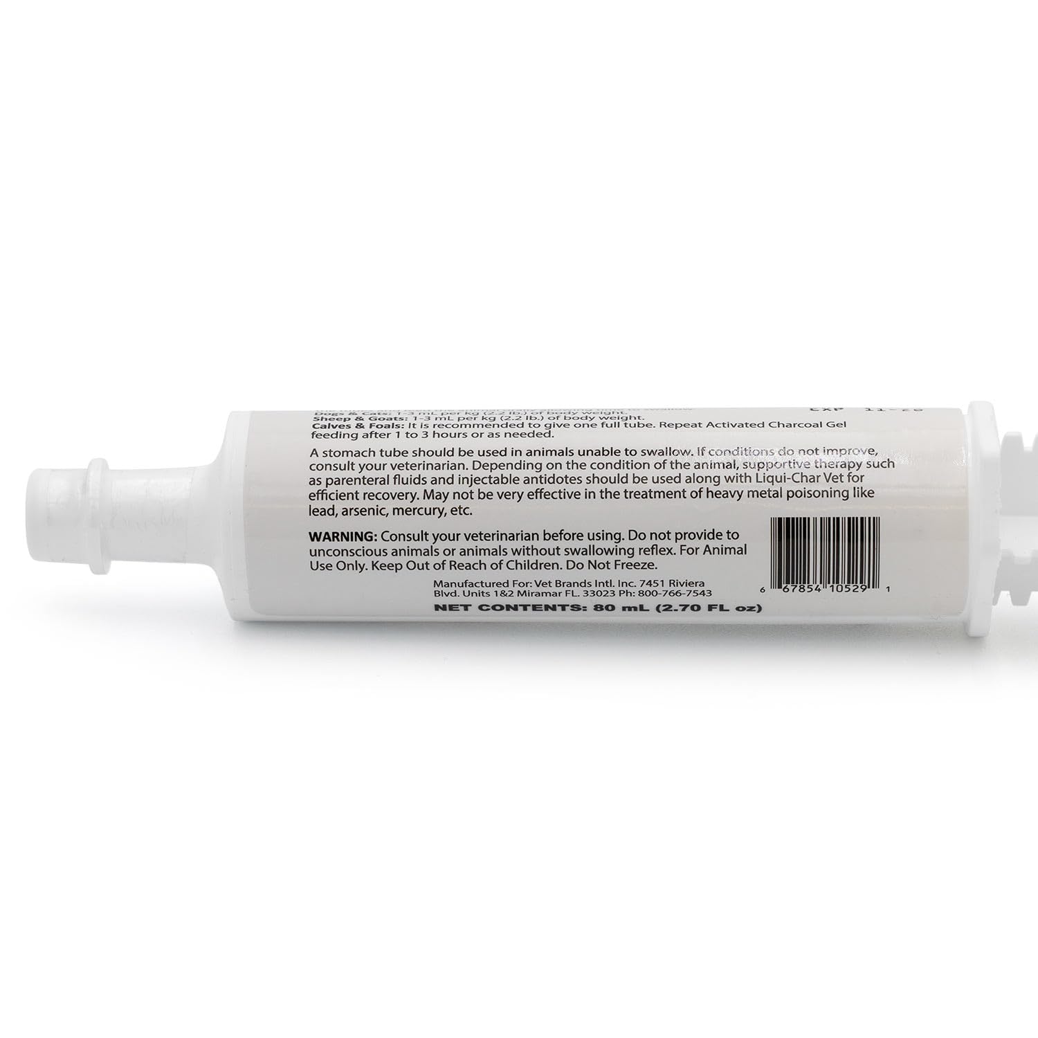 Liqui-Char - Carbón activado veterinario, 80 ml