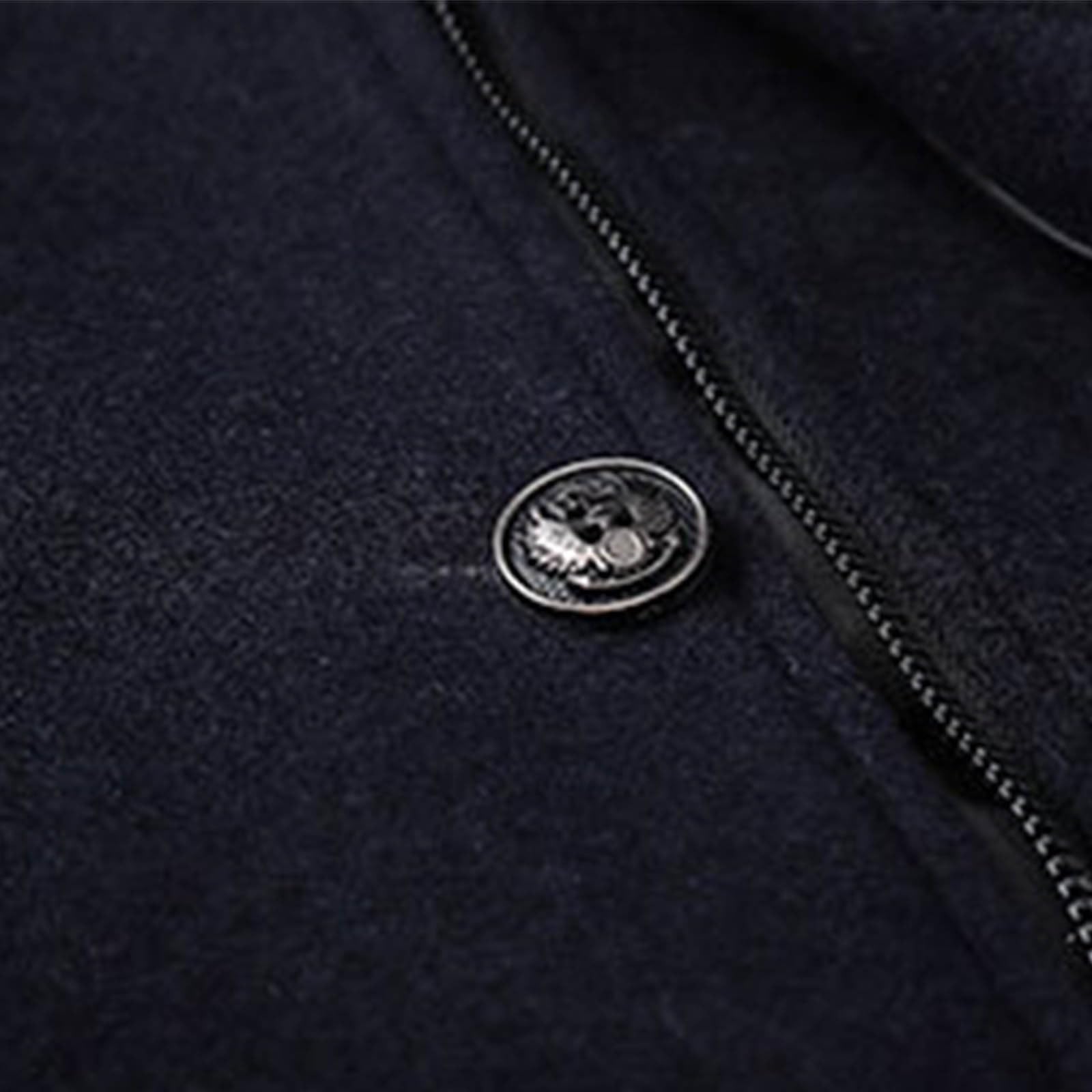 Abrigo De Lana Para Hombre Termica, Gabardina Gruesa De Longitud Media, Abrigos Para Hombres Sobretodo De Invierno De Lana Trenca Abrigo Slim Fit Polar Chaqueta Abrigo Para Hombre Chaqueta Larga