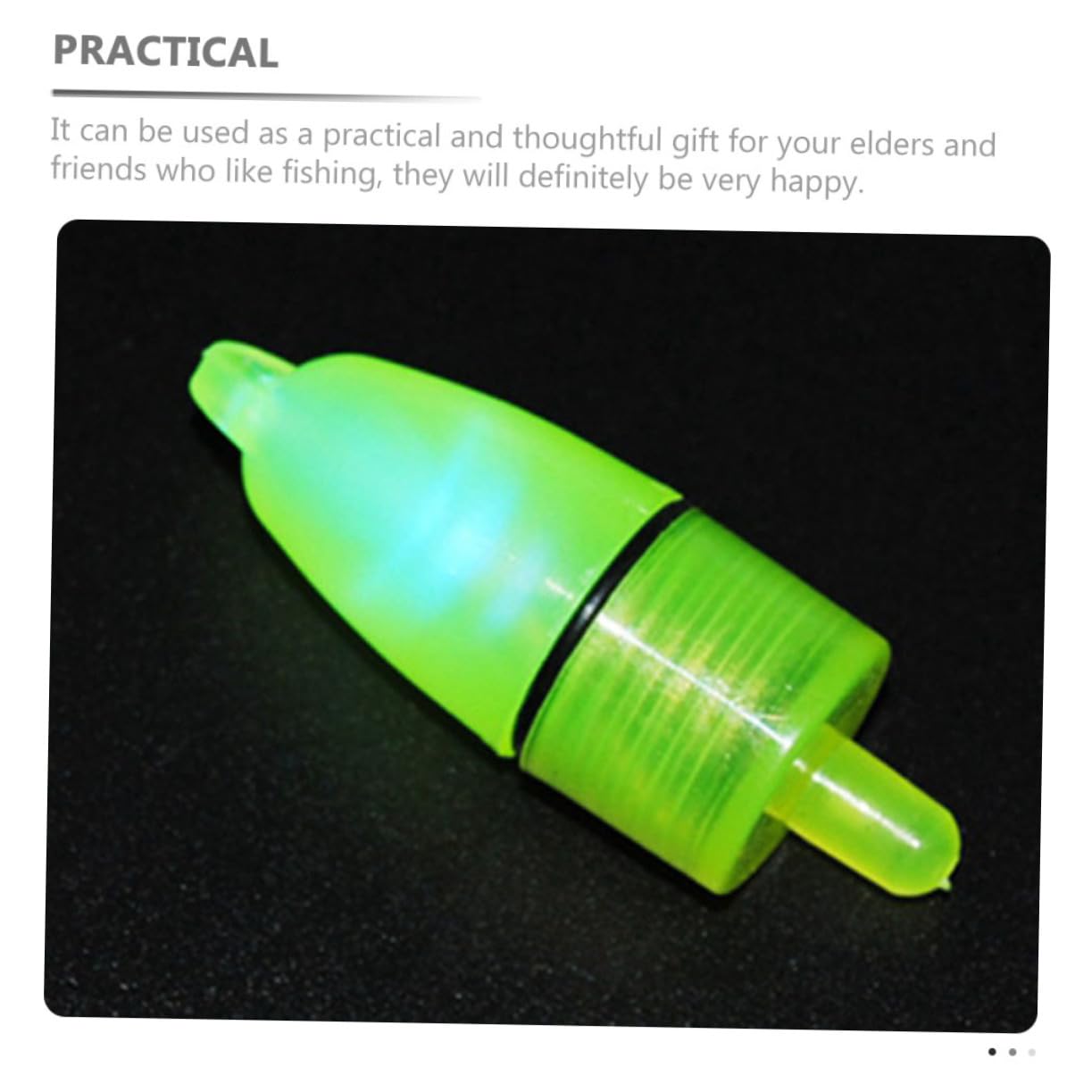 VICASKY 25Pcs Fishing Alarm Lamps LED Night Lights for Fishing Multipurpose Bite Alerts for Outdoor Use Present for Fishing Enthusiasts