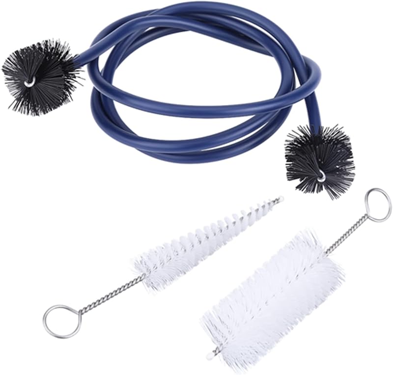 Watris Veiyi Trumpet Cleaning Kit, Trumpet Maintenance Care Kit | Includes Mouthpiece Brush, Valve Brush and Flexible Snake Brush