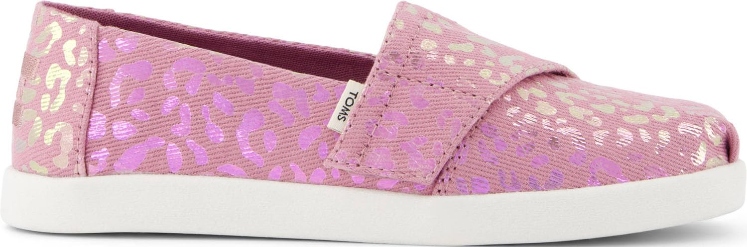 TOMS Alpargata Canvas Shoes - Stylish & Comfortable Footwear with Textile Uppers & Elastic Gore for All-Day Wear Pink