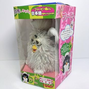 ファービー Farby ホワイト シャンパン ラメ Amazon.co.jp: 未使用 トミー Furby 初代 ファービー シャンパン