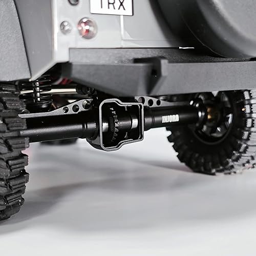 Miniatura 4 de INJORA Engranaje de sobremarcha 12T22T y engranajes helicoidales de acero de aleación de 24T10T para TRX4M 118 RC Crawler actualización de coche