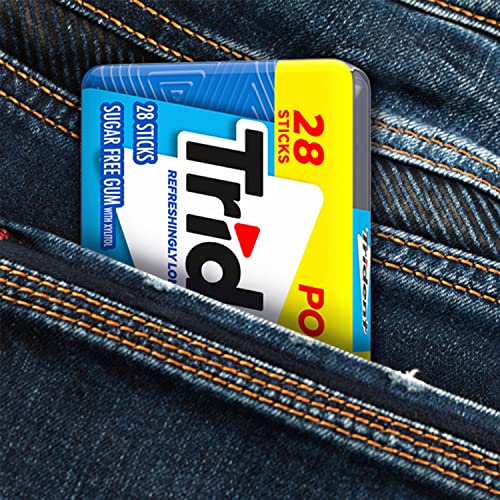 Image of Trident Original Sugar-Free Chewing Gum, 6 Packs of 28 Pieces (168 Total)