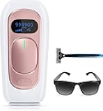 Laser Hair Removal for Women and Men Permanent IPL Hair Removal Device Upgraded to 999,900 Flashes Painless for Facial Legs Arms Bikini Whole Body Use