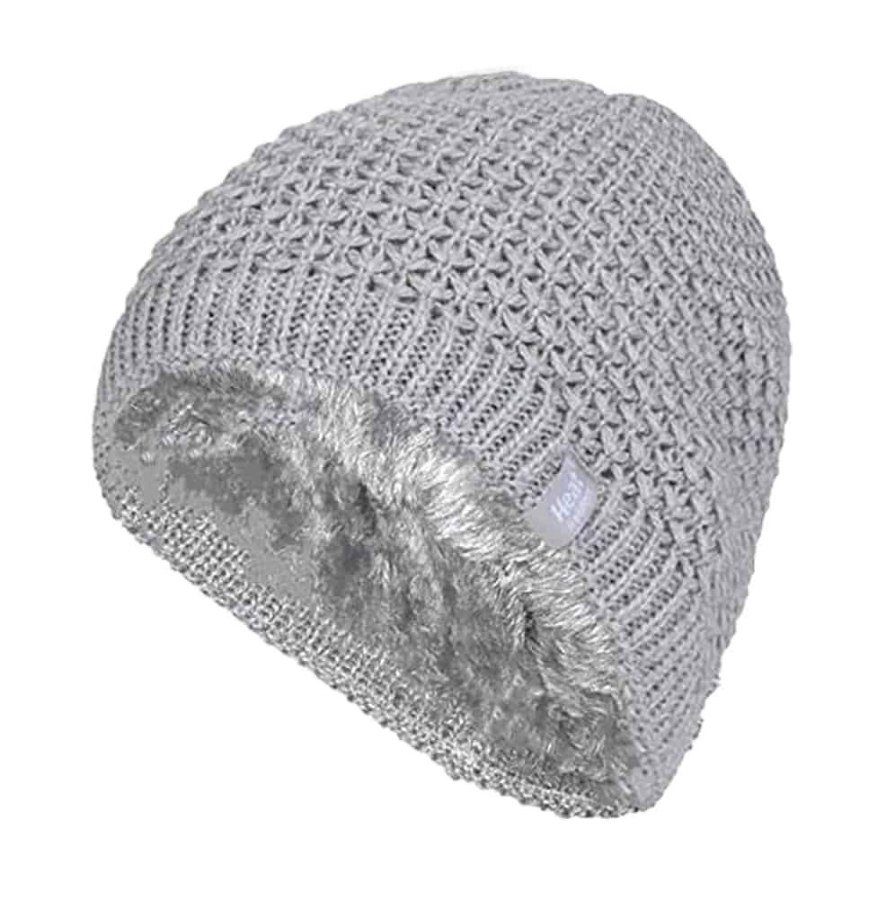 Womens Knit Thermal Beanie Hat -