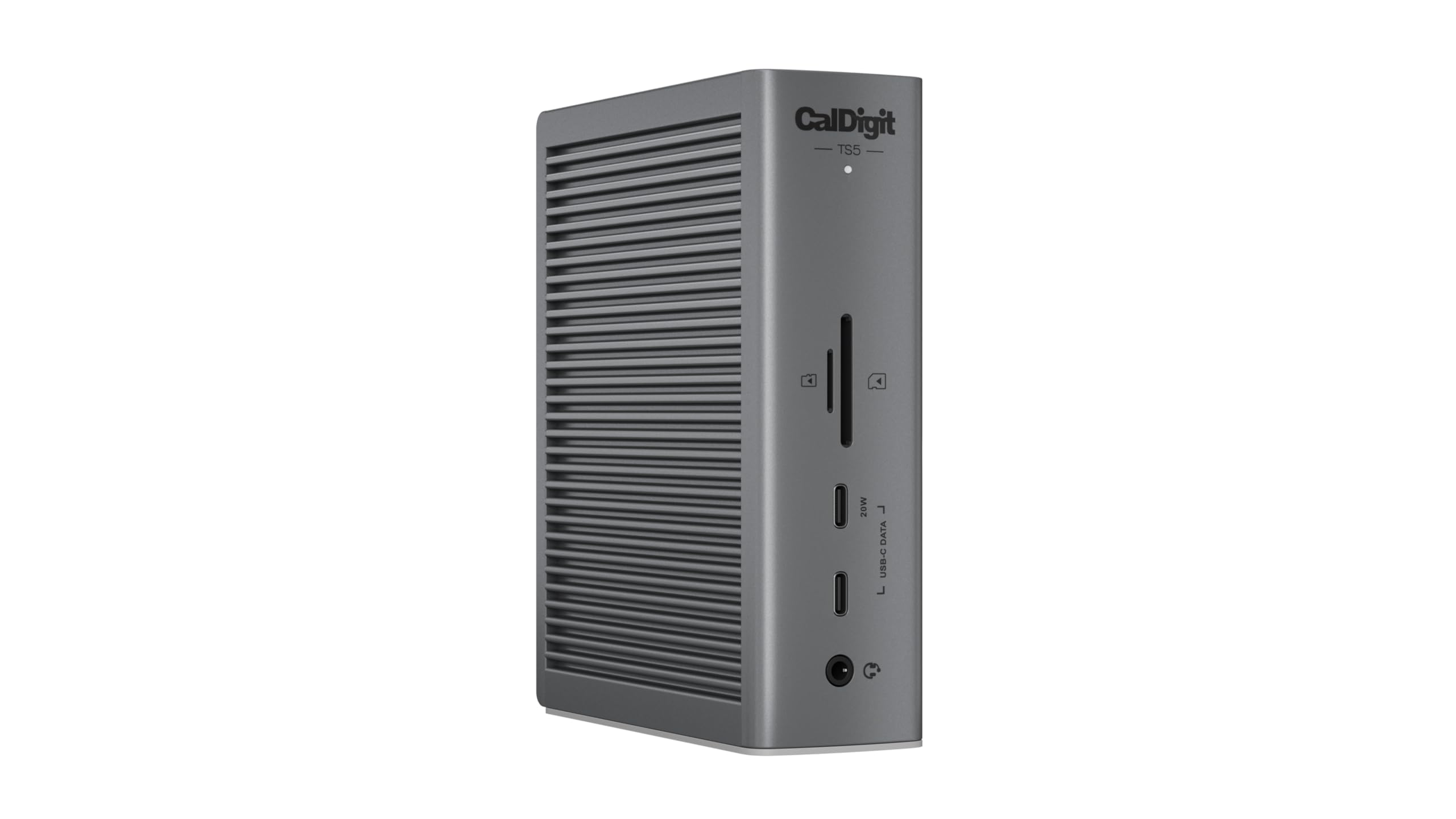 CalDigit TS5 Dock Thunderbolt 5 – 15 Porte, 140W, 2.5GbE, 3 Display, USB4, PCIe 64Gb/s – Dock Professionale per Mac e PC con Connettività Avanzata e Prestazioni Estreme