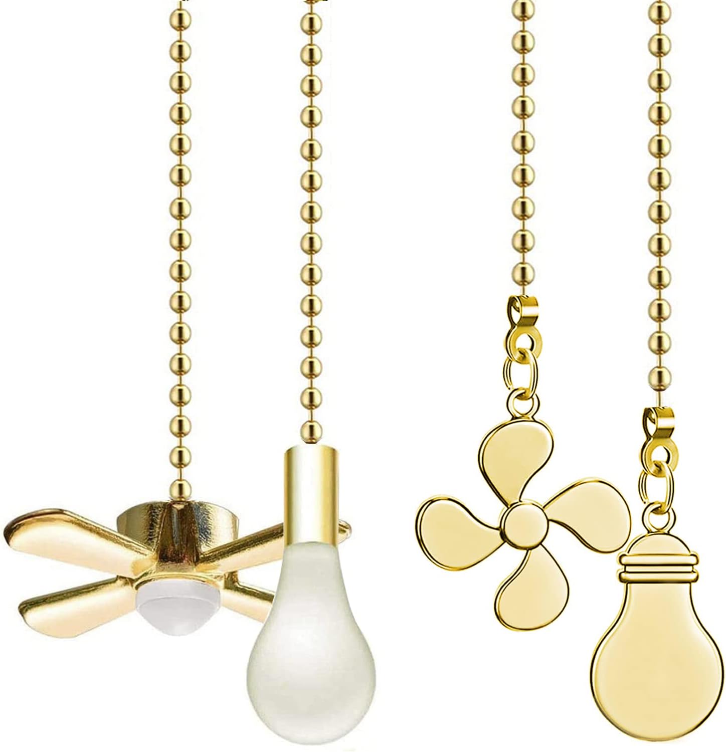 2 Kit Ceiling Fan Pull Chain Ornaments Extension Tools & Home Improvement