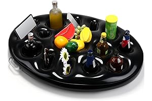 Inflatable Floating Cooler Holder