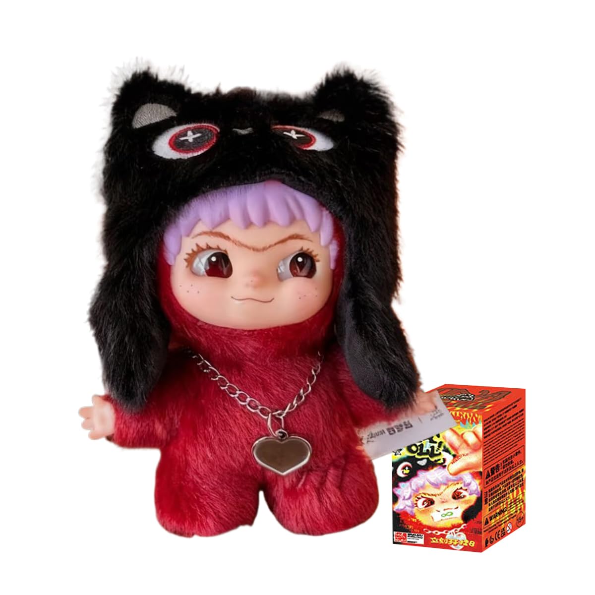 WAKUKU On a Roll Series Blind Box Action Figures Mystery Box Cute Random Toys Birthday Gift Christmas Collectible Toy for Desktop Ornaments, 1PC