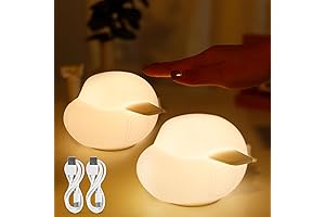 2 Packs of Airplane Night Lights for Kids' Rooms, USB-C Rechargeable Lights...