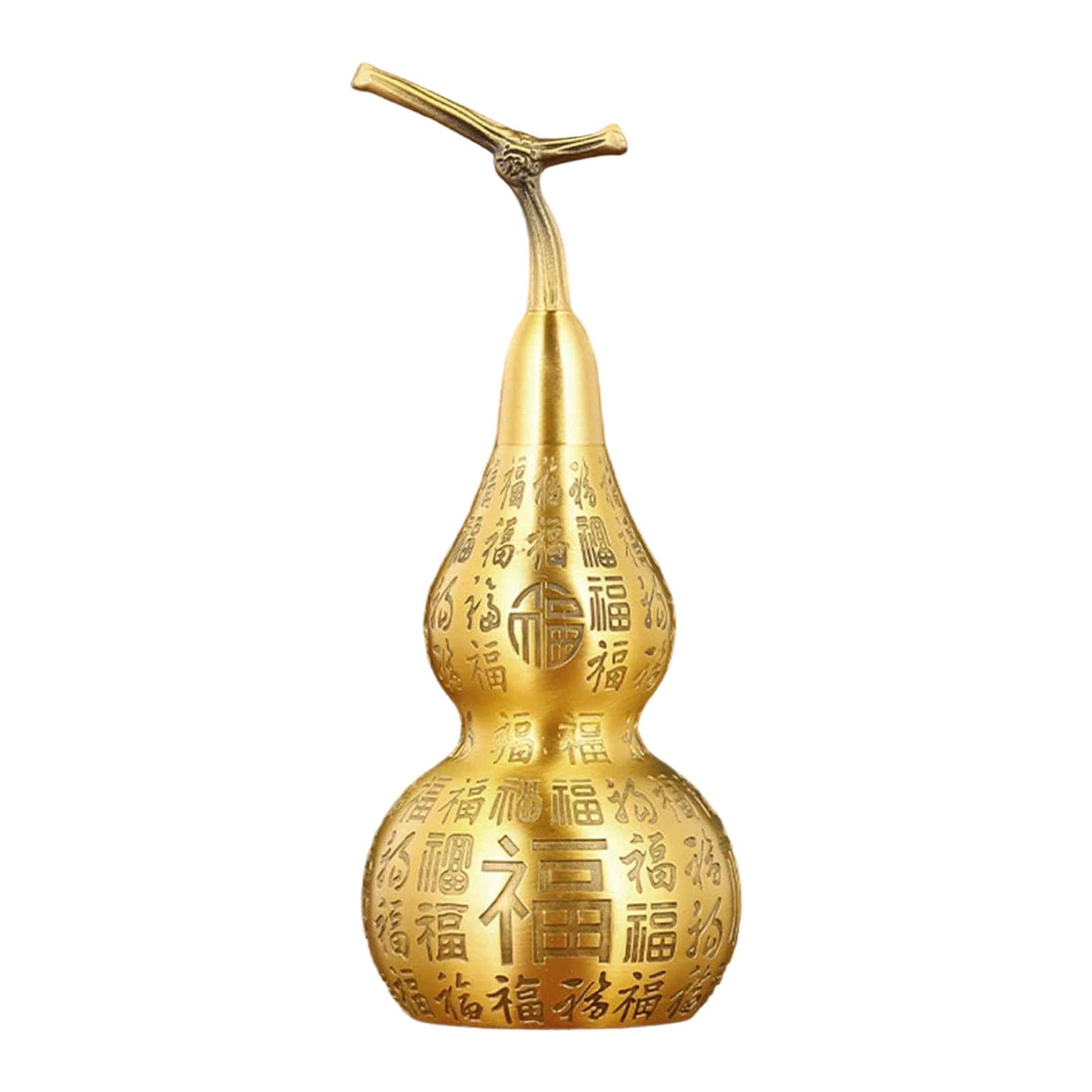 Statuette de calebasse chinoise en laiton, l'objet déco pour harmoniser les énergies