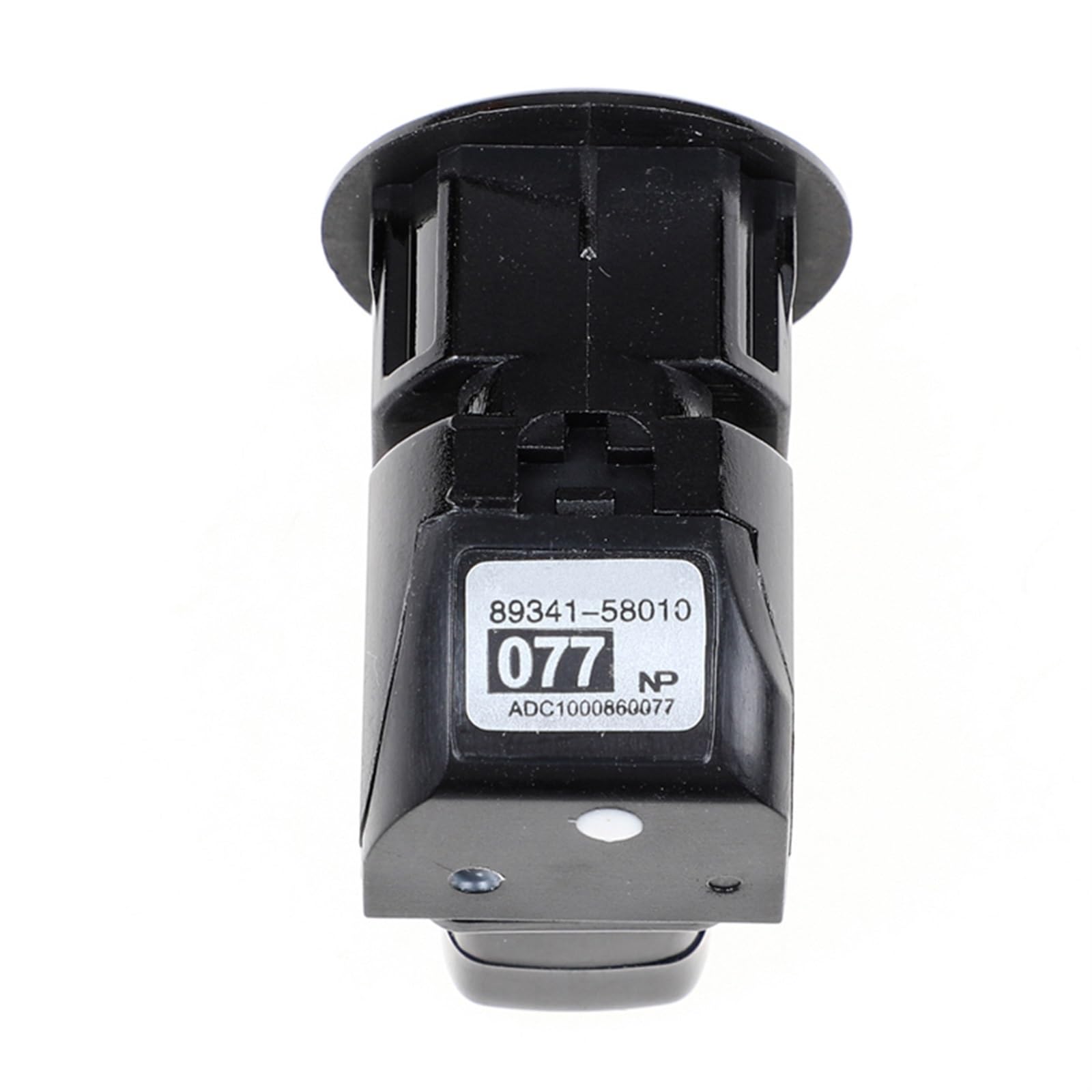 Czujnik parkowania PDC Backup Aid, kompatybilny z Toyota, Alphard 8934158010 przednie tylne czujniki parkowania (czarny), biały
