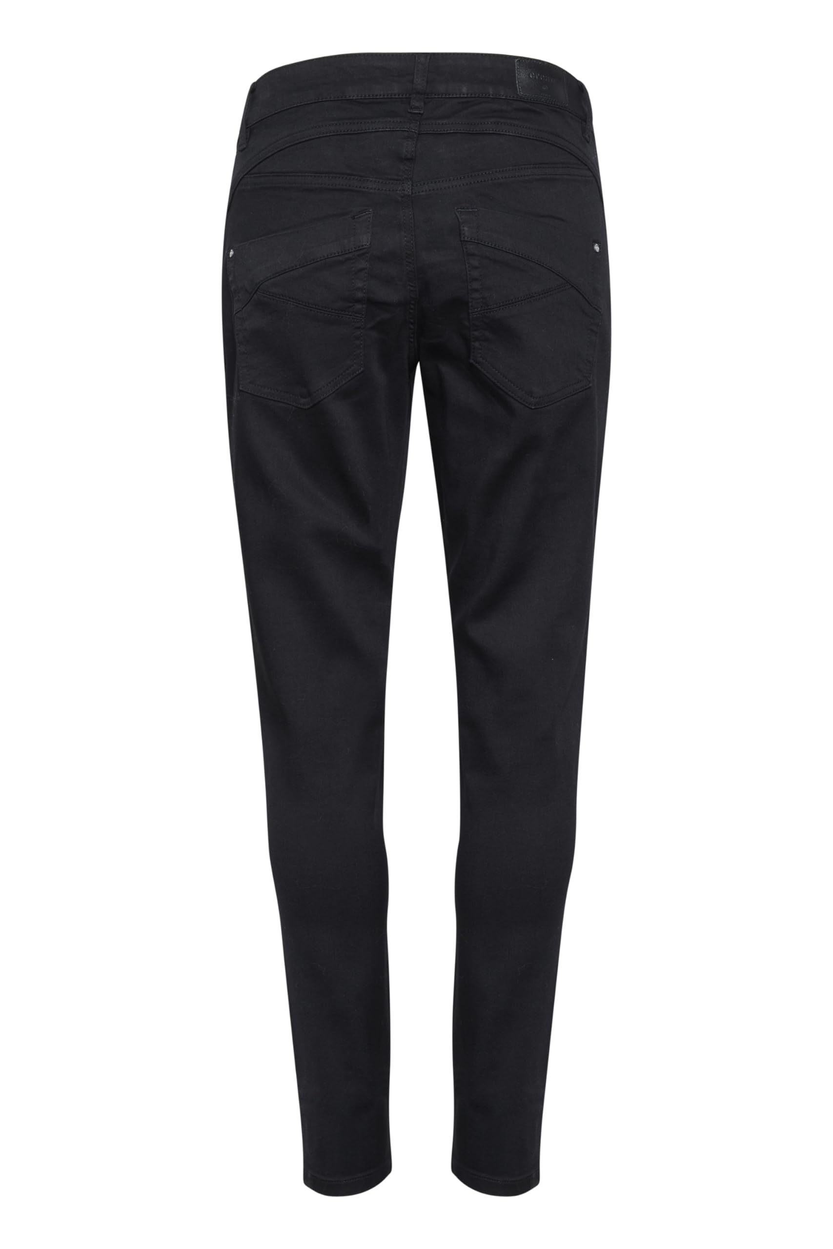 Cream Pantalones Vaqueros para Mujer con Cintura Ajustada Jeans
