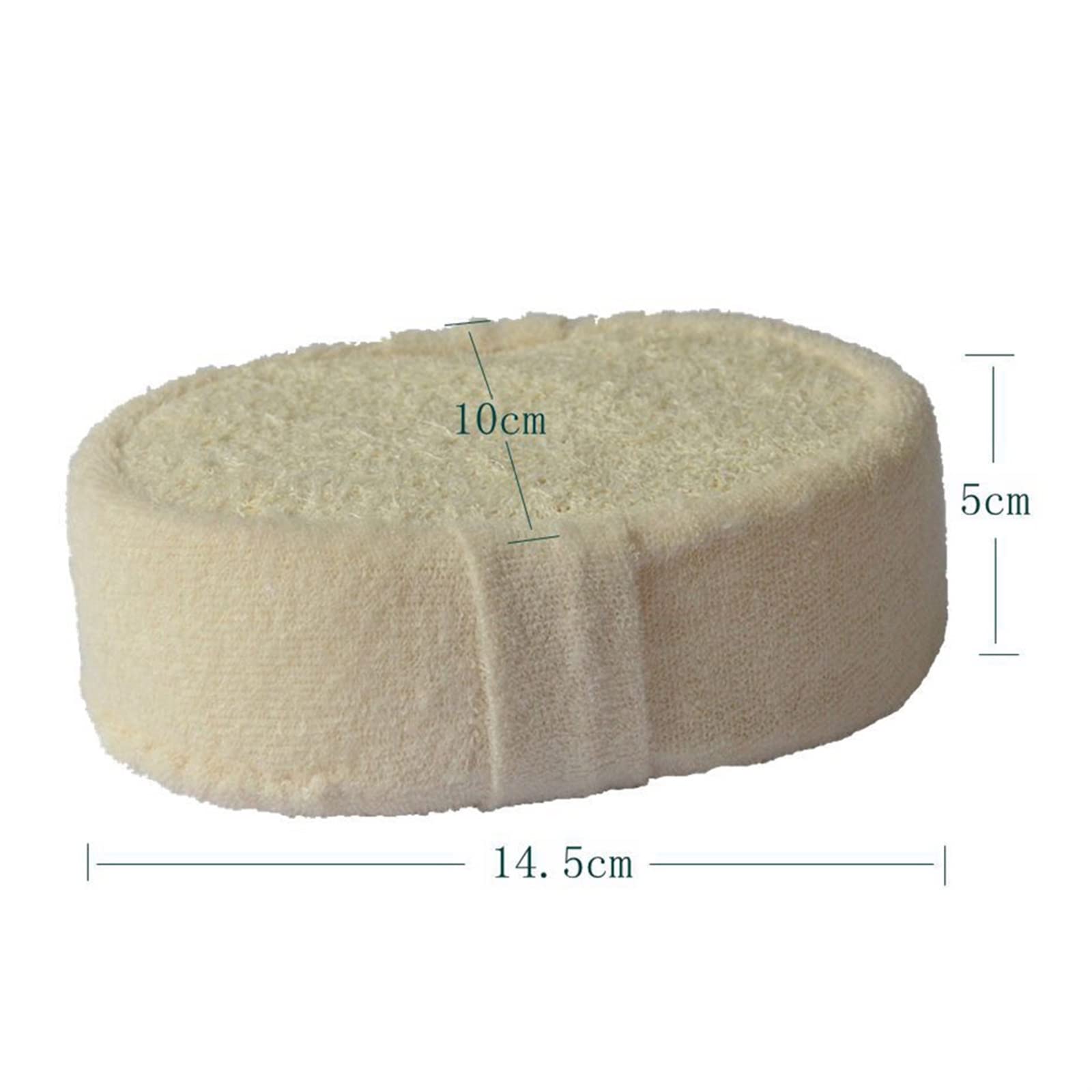 Trockenes Bürsten, natürlicher Luffa-Badeschwamm, Bademopp, Dusche, Körperwäsche, Reinigungsschwamm, langlebig, gesund, Massagebürste