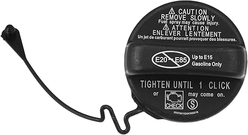 Miniatura 4 de ACROPIX Tapón de depósito de gasolina para Toyota Corolla Camry - Paquete de 1 negro