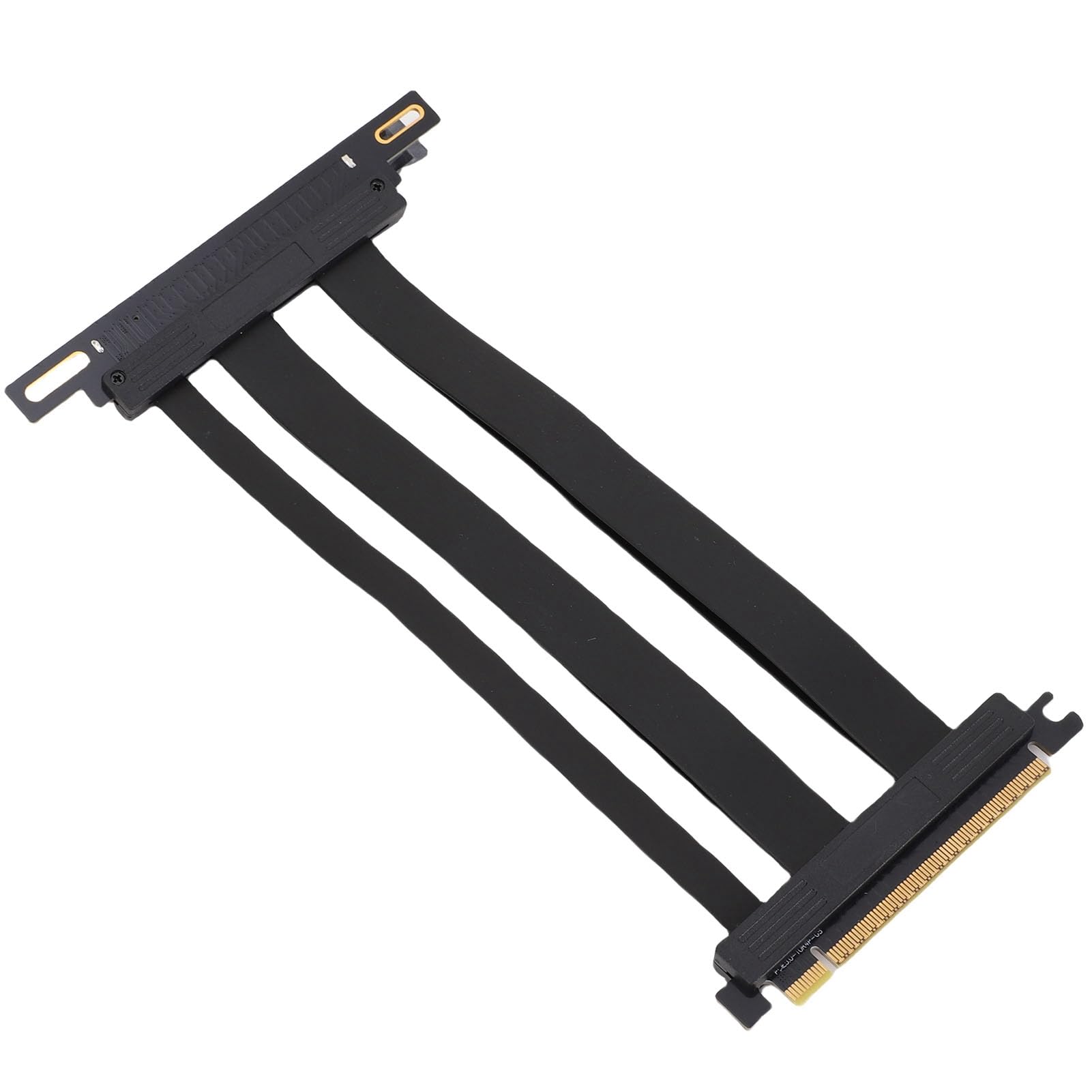 Generic Ekranowany Kabel Riser PCIe 5.0 X16 do RTX 4090 (Ti) Kabel Przedłużający 128 Gb/s do Obudowy Komputera PC Serwer o Małej Przestrzeni ITX Buduje się w Kolorze Czarnym (40cm) (20 cm)