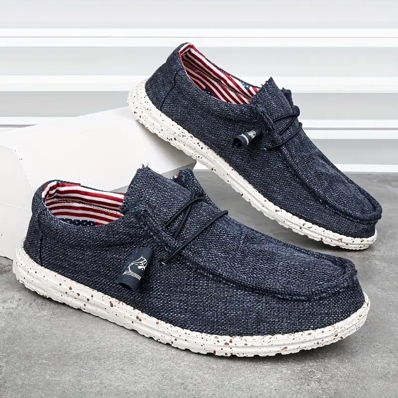 Image of Cruiser Mens Comfort & Style with Soft Cushioned Insole | Lightweight Comfort Classic Canvas Sneakers for Everyday Wear |Trendy Lace-Up Design for Casual Outfits (2631)
