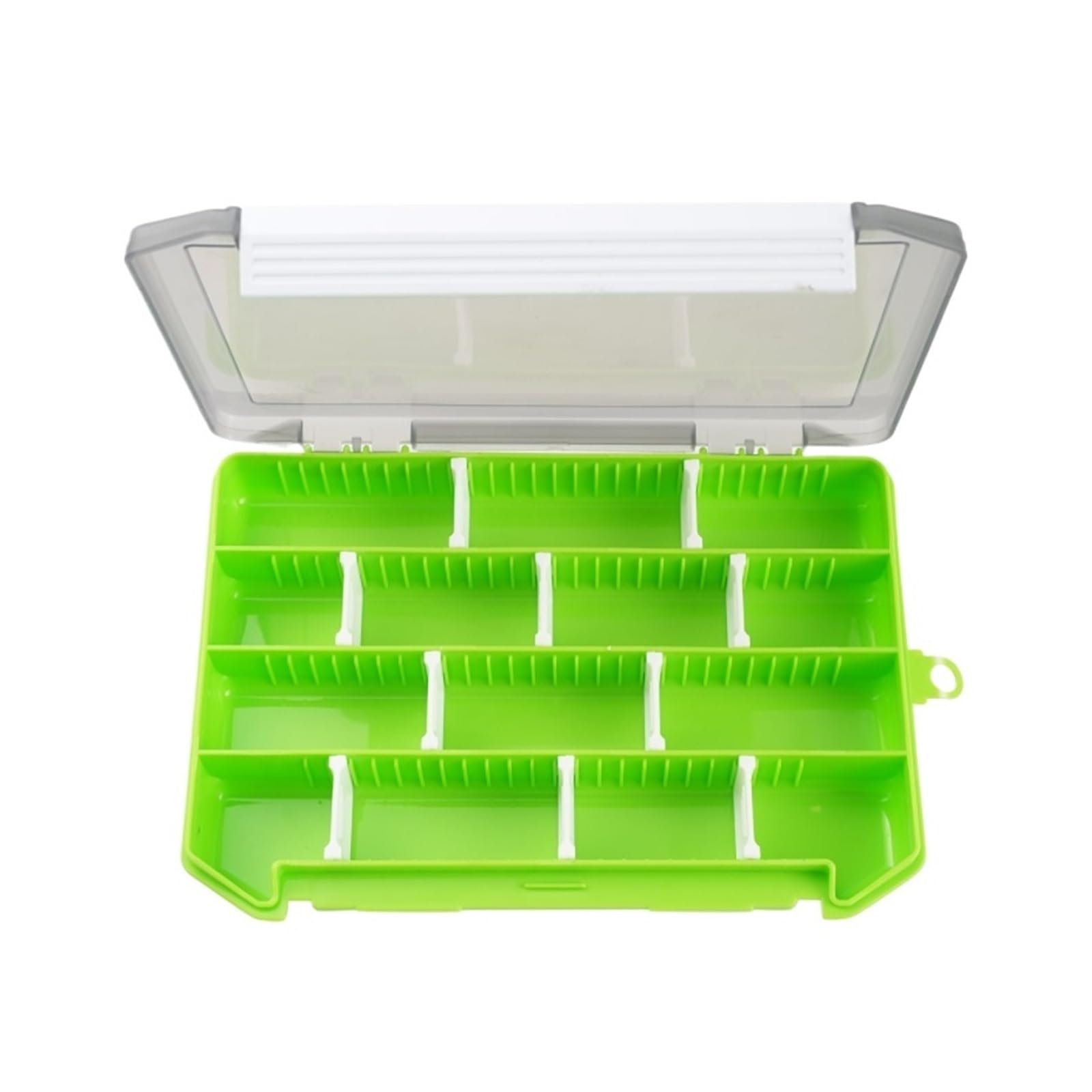 Lure Tackle Box Containers Tackle Box Organizer Storage With Handle Containers Tool Saltwater Fishing Gear(Grün)