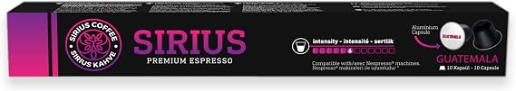 Sirius Nespresso Compatible Single Origin Capsule Coffee Guatemala-6