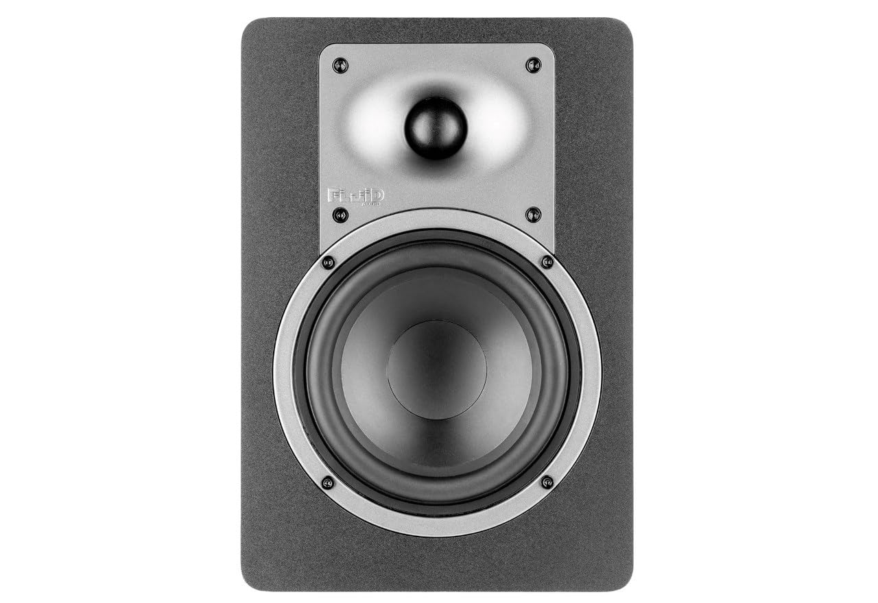 Fluid Audio C50BT Studio Monitor, coppia di diffusori attivi (diffusore da studio con bilanciamento del suono neutro, monitor con driver da 5 pollici e connettività BT)