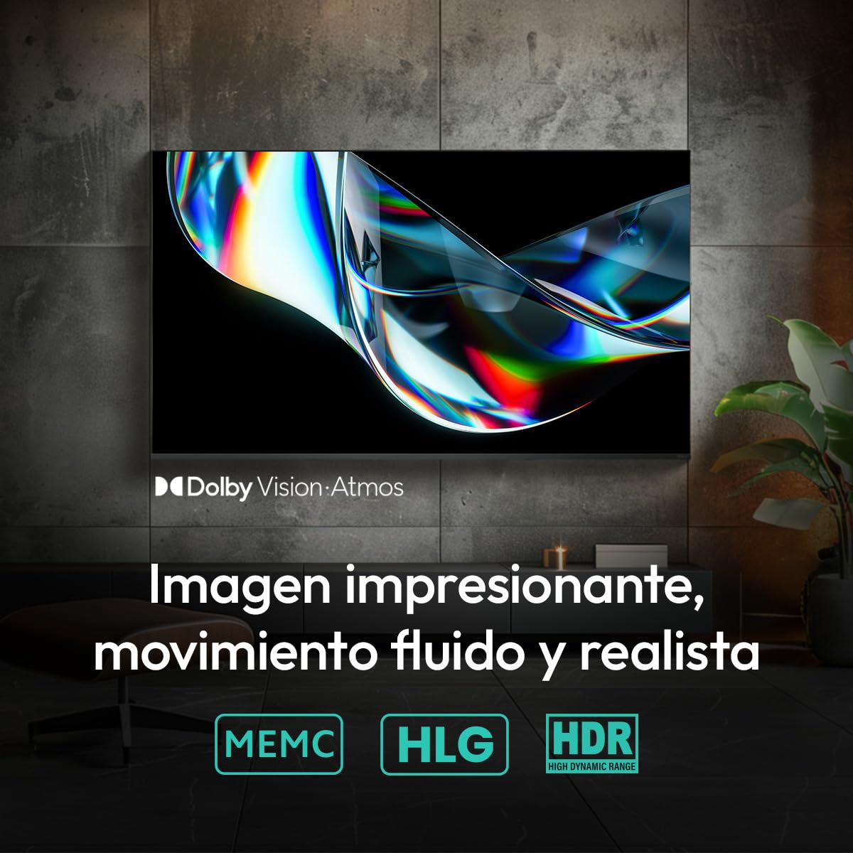 TESLA QLED Smart TV 43 Pulgadas Full HD Compatible con Google TV y Google Assistant - Dolby Audio, HDR, WiFi y Bluetooth, Apps y Chromecast Integrado, 3 HDMI, DVB-T2/S2/C, Color Negro (43")