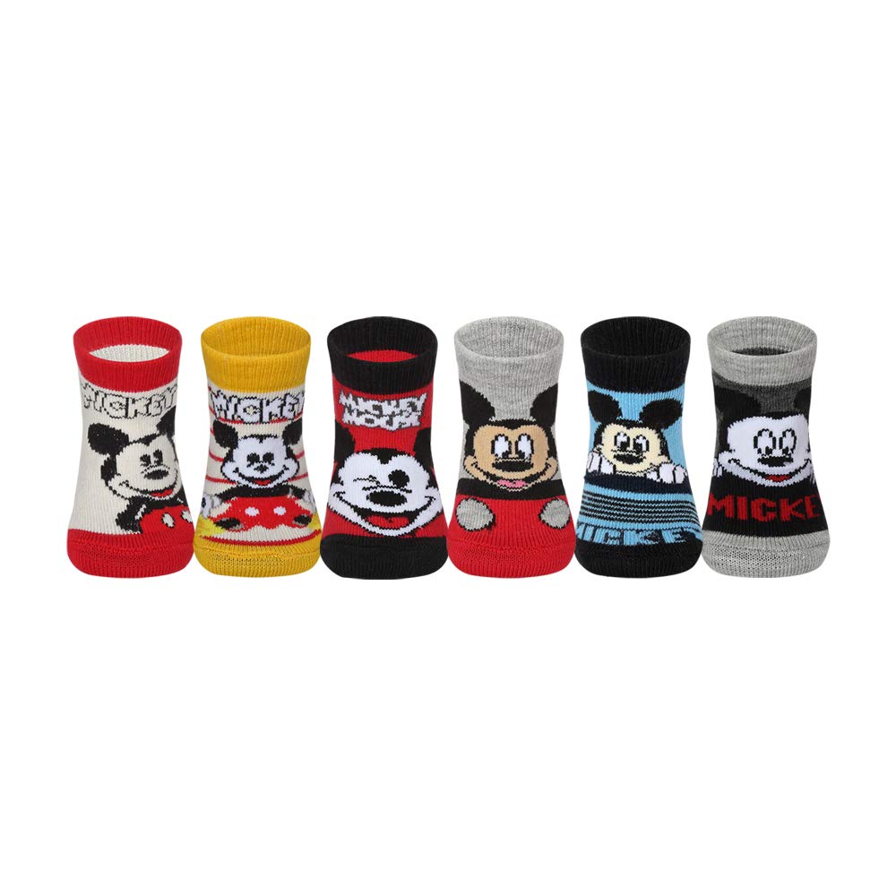 supersox Regular Disney Socks for Babies, Made with Breathable, Anti Odour & Moisture Absorbent Combed Cotton with a Extra Durable Welt, Ideal For All Day Wear (Pack Of 6)-picture-44