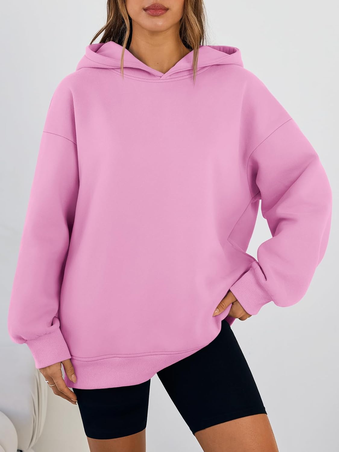 Trendy Queen Womens Oversized Hoodie Cute Comfort Sweatshirt image 2