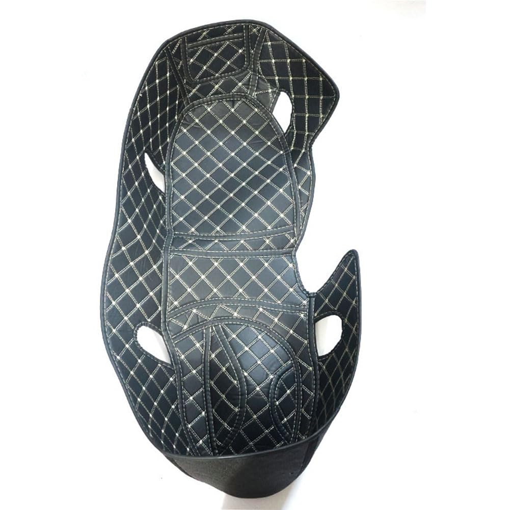 WHLYQF Motorcycle Tail Box Inner Liner,Compatible with Honda ADV350,Motorcycle seat, black and white line