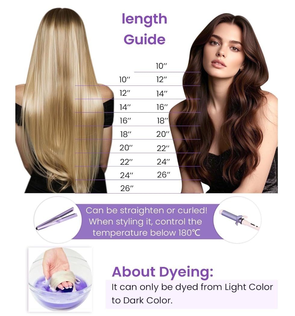 LaaVoo Microlink Hair Extensions Human Hair Brown Micro Bead Hair Extension Real Human Hair Dark Brown Micro Loop Extension for Women 20 inch 50g