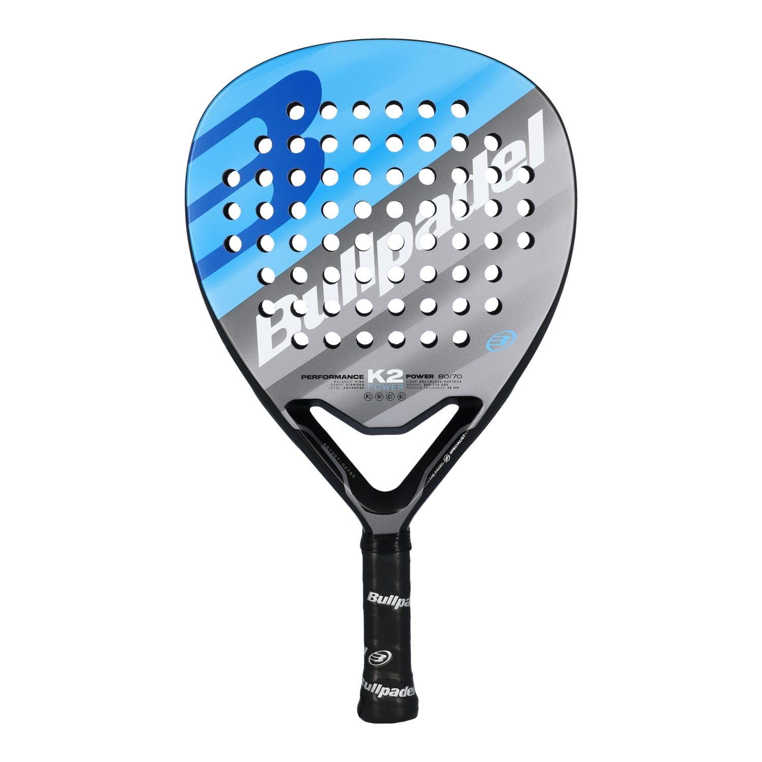 Bullpadel Pala K2 Power 23 - Racchetta Padel Uomo Con Design A Diamante - Foto 5