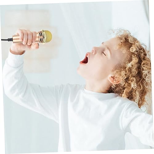 Miniatura 3 de ERINGOGO 4pcs Phone Microphone Tablet Microphone Voice Recording Mic Female Adapter Mini Microphone Mini Karaoke Vocal Asmr Kid Microphone Phone