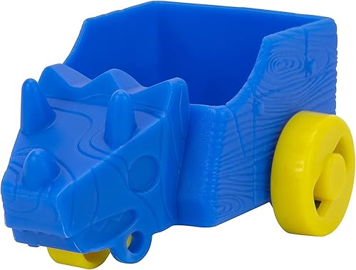 Miniatura 9 de Dino Ranch Clubhouse, juego grande de 12 pulgadas con luces y sonido, cuenta con silo con tobogán, puente, sala extensible, 2 rancheros de