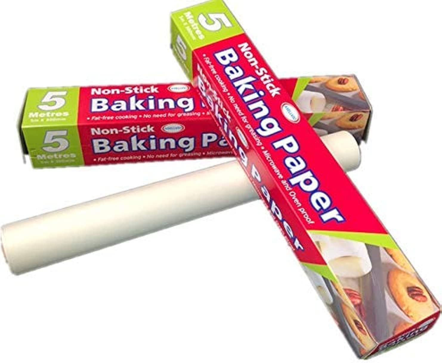 Parchment Paper Signature NonStick-Baking Paper Roll Kitchens Cookie Baking(Double Side Silicone Coated 30cm*5m)