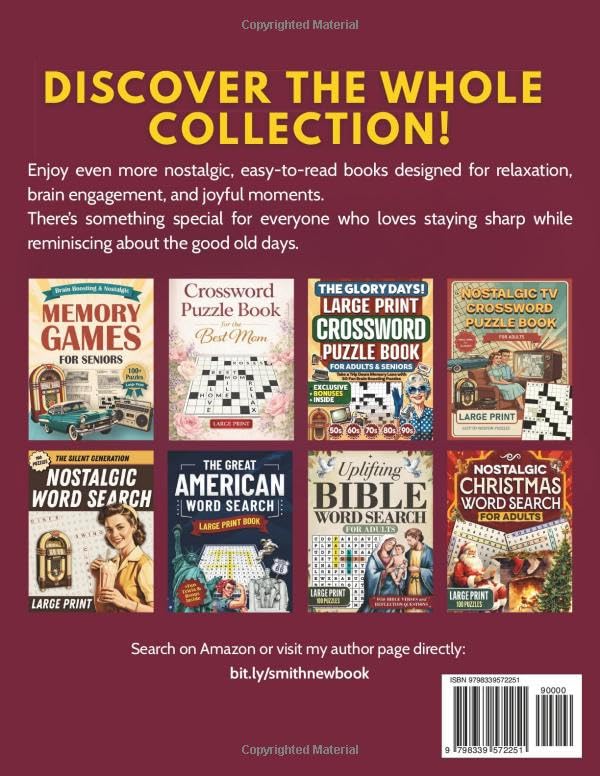 100 Uplifting and Funny Short Stories for Seniors: Large Print, Easy-to-Read Tales That Bring Laughter, Memories, and Mental Stimulation (Gifts for Women & Men)