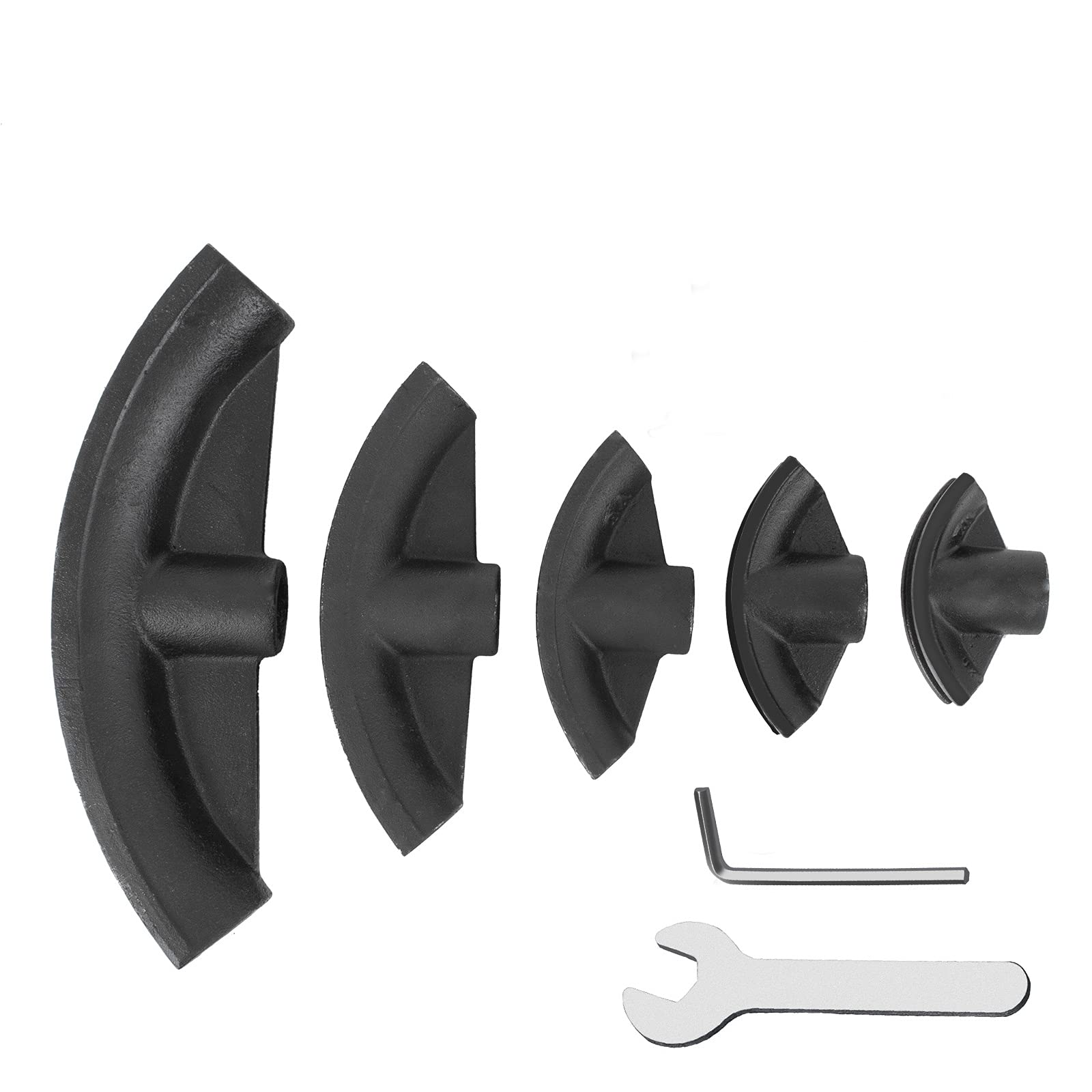 VEVOR piegatubi idraulico 16T 1/2-2 pollici Ø22-60mm