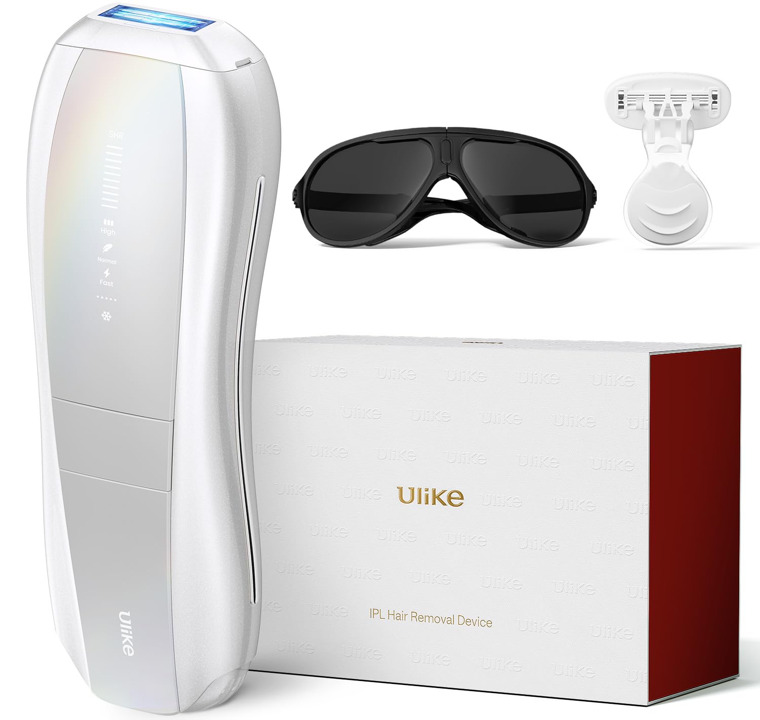 Ulike Air 10 Depiladora Láser para Mujeres y Hombres, Depilación IPL, Enfriamiento Efecto Hielo, Casi Indolora, Resultados Duraderos, SkinSensor, 4 Modos, Uso en Casa, Cuerpo y Rostro, Blanco