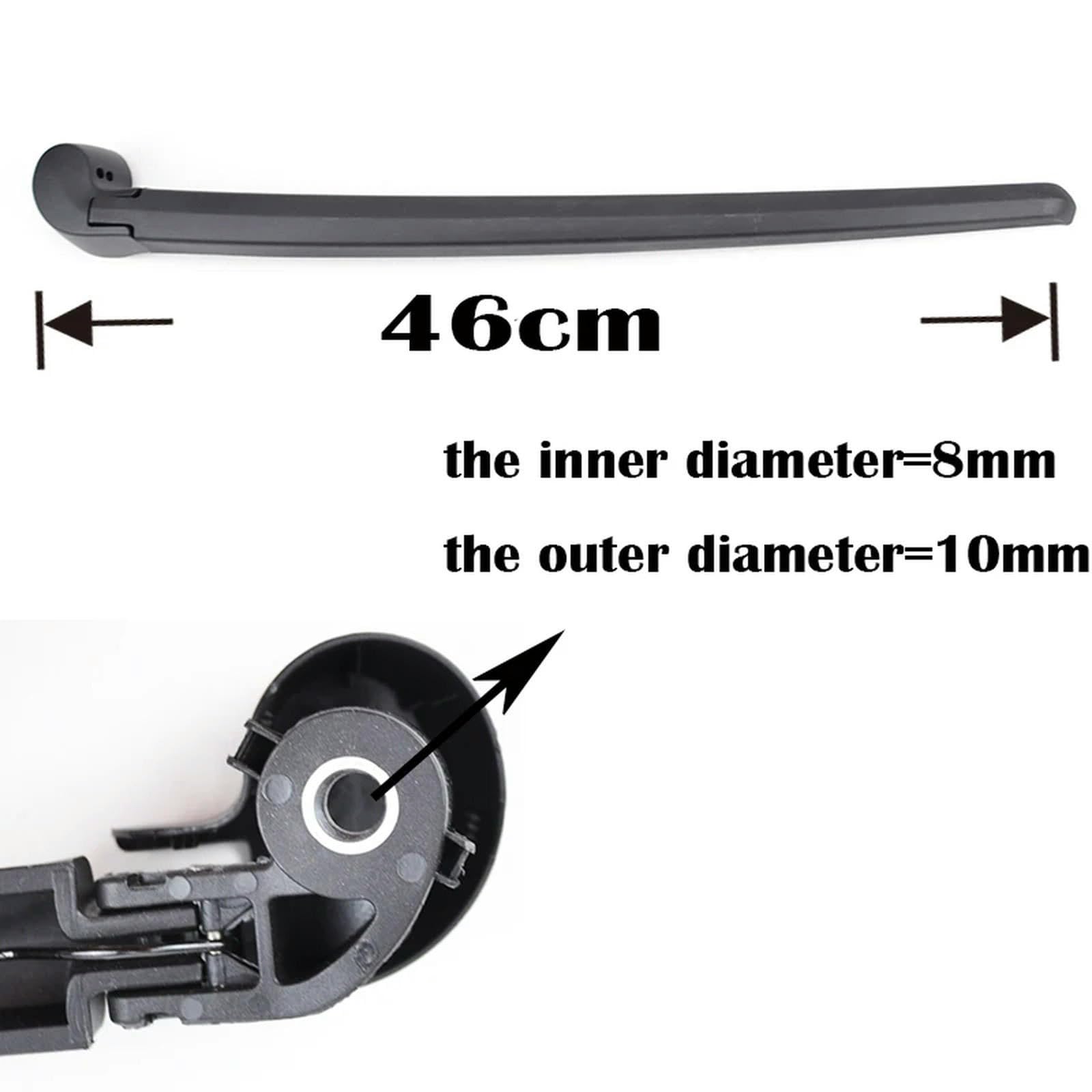 Set di spazzole tergicristallo Posteriori da 14", per Audi A6 2004-2011