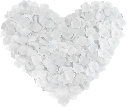 Miniatura 42 de 1000 pétalos de rosa de seda artificial, para decoración de bodas, fiestas Hecho a mano Marfil 200,Azure,Negro,Azul,Borgoña,Champán,Rojo oscuro y